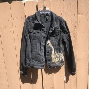 Distressed Denim Jacket